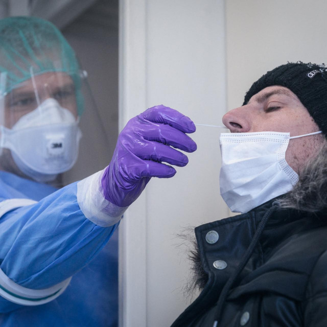 Testiranje na koronavirus u Ljubljani
