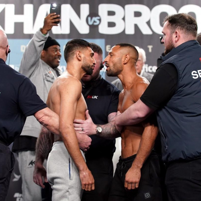 Amir Khan i Kell Brook
