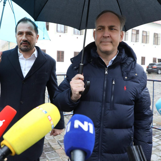 Stjepo Bartulica i Igor Peternel
