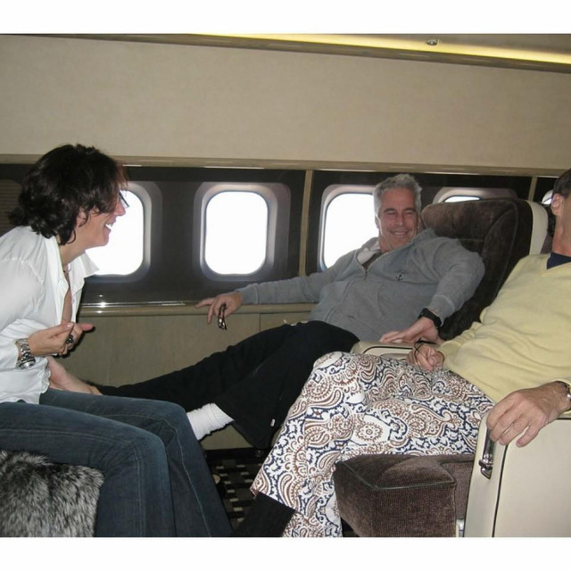 Epstein, Ghislaine Maxwell i Jean-Luc Brunel
