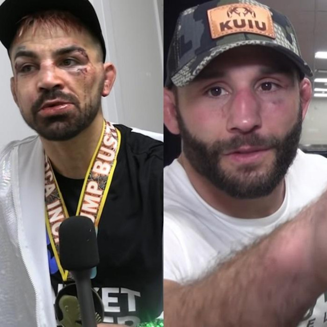 Mike Perry i Chad Mendes
