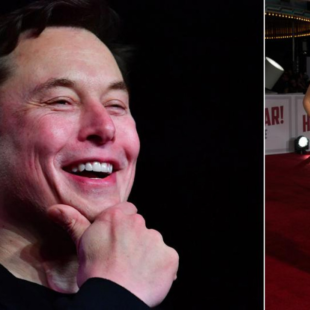 Elon Musk i Natasha Bassett
