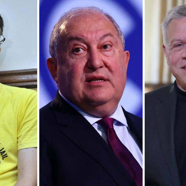 Stefan Sederholm, Armen Sarkissjan, Abdulah II.
