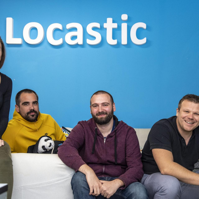Partneri u Locasticu: Paula Čučuk, Marko Maljković, Danilo Trebješanin i Antonio Perić-Mažar
