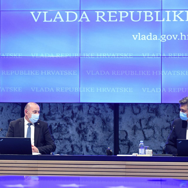 Tomo Medved i Andrej Plenković
