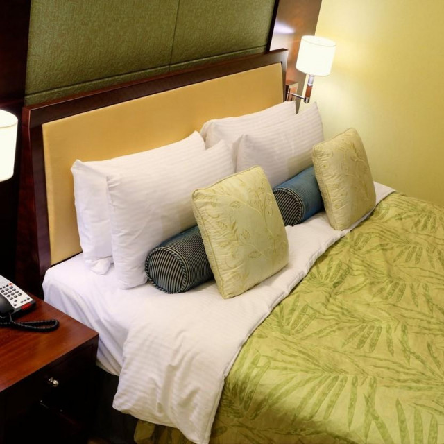Hotelska soba; ilustracija
