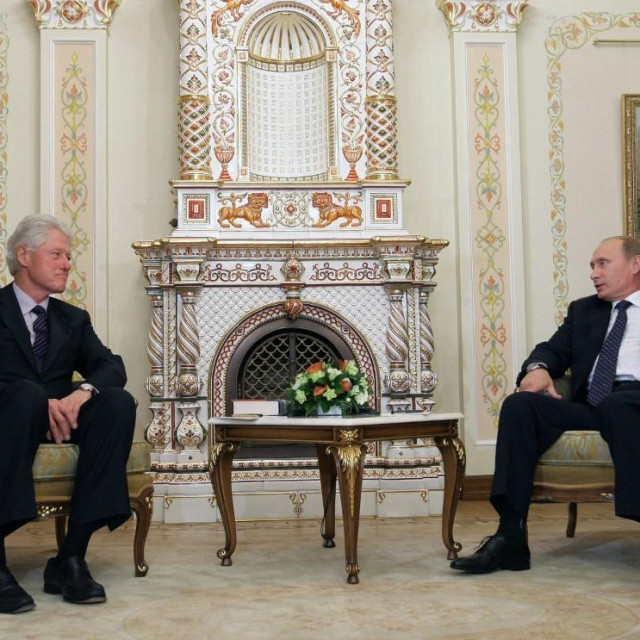 Bill Clinton i Vladimir Putin
