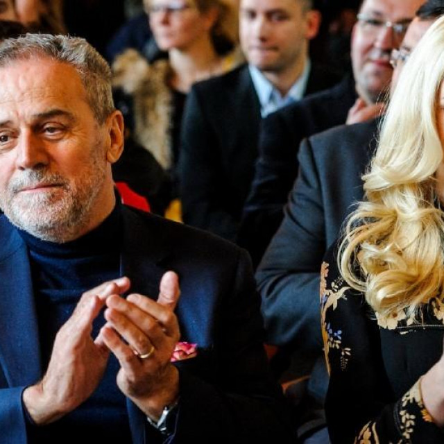 Milan Bandić i Natalija Prica
