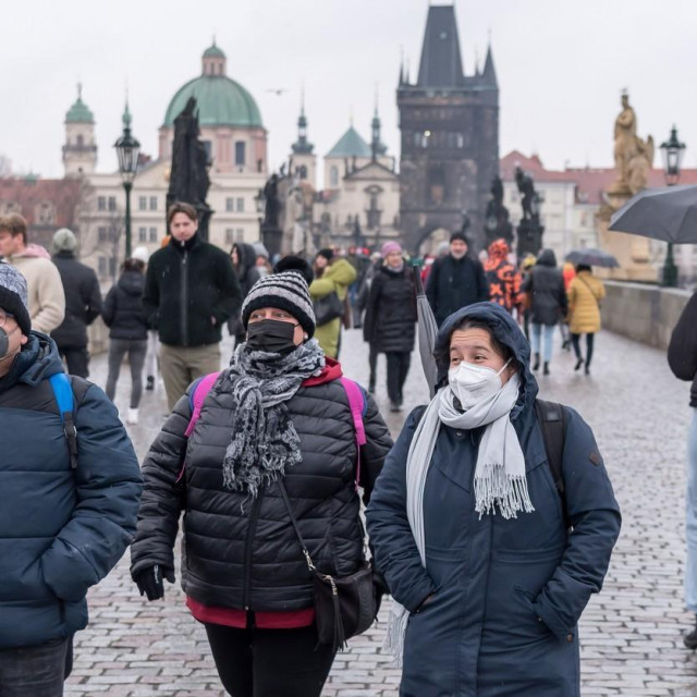 Prizori s praških ulica.
