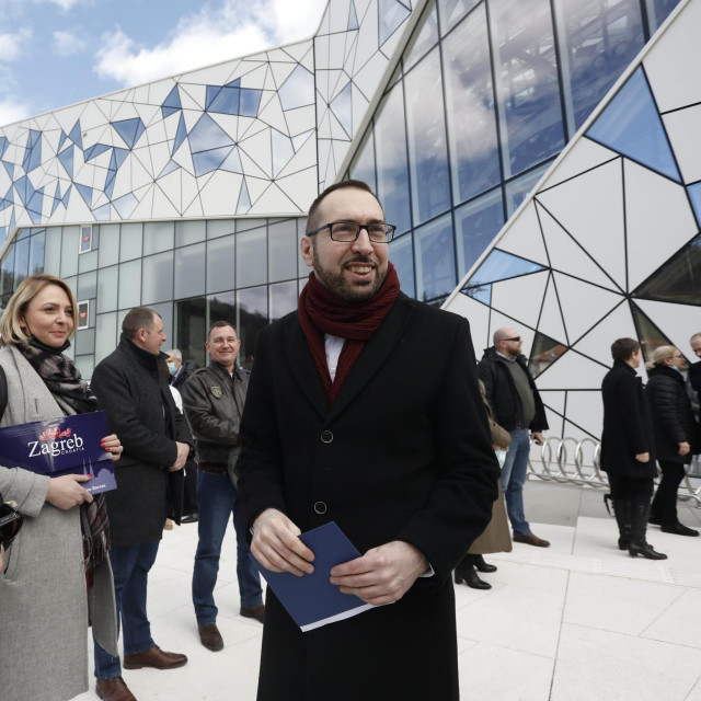 Gradonačelnik Zagreba Tomislav Tomašević
