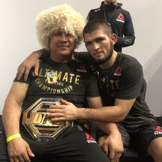 Javier Mendez i Khabib Nurmagomedov