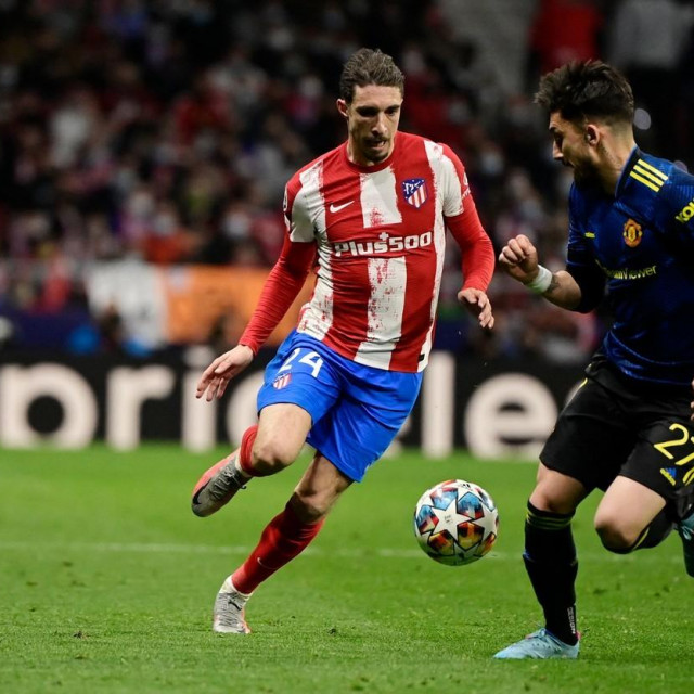 Šime Vrsaljko i Alex Telles (Manchester United)
