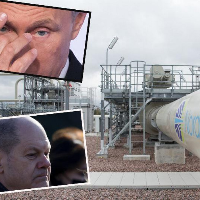 Vladimir Putin, Olaf Scholz, Sjeverni tok 2
