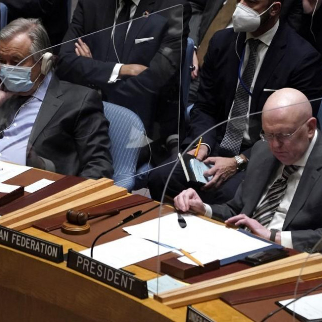 Antonio Guterres i Vasilij Nebenzja
