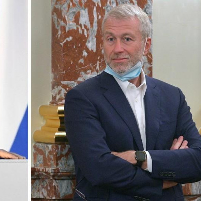 Vladimir Putin i Roman Abramovič