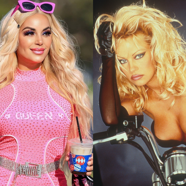 Marcela Iglesias i Pamela Anderson
