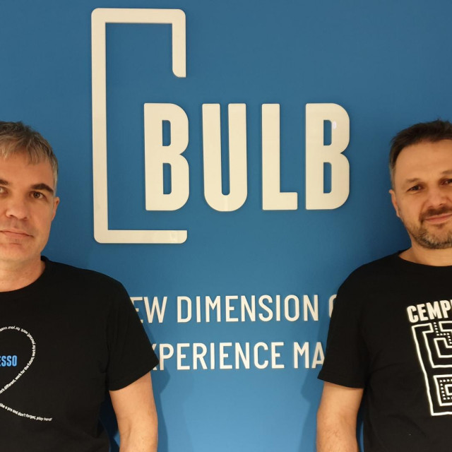 Vedran Rezar i Neven Stipčević, osnivači Bulb Technologiesa
