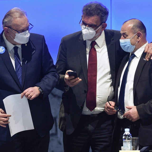 Davor Božinović, Radovan Fuchs i Tomo Medved
