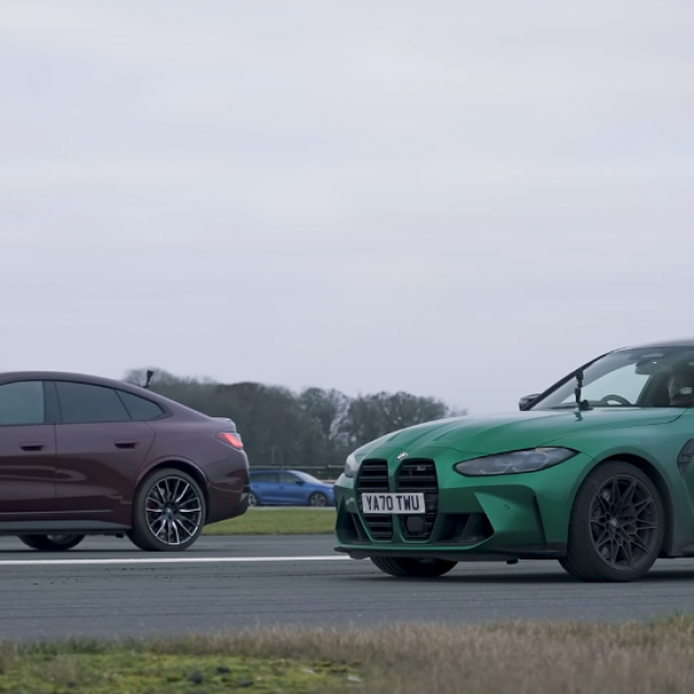 BMW i4 M50 i BMW M3
