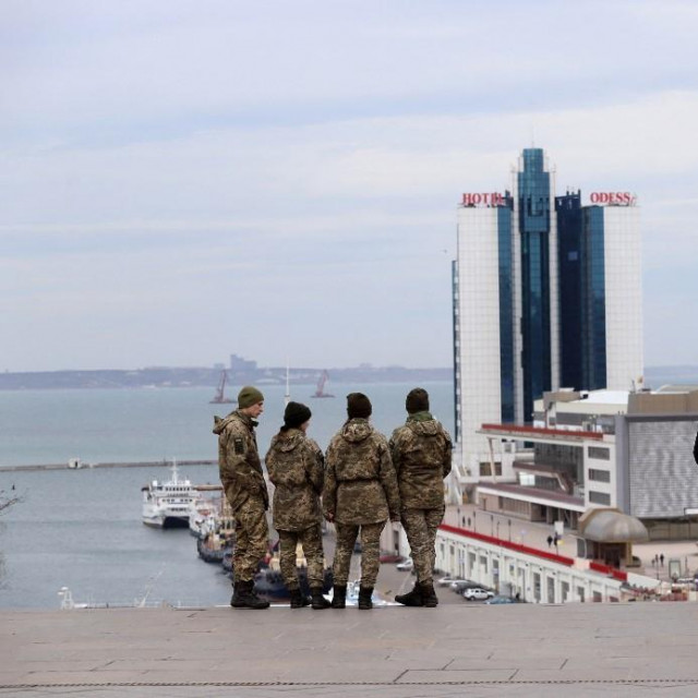 Ukrajinski vojnici u Odesi
