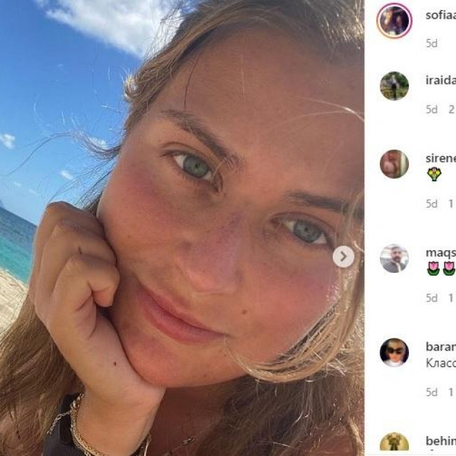 Sofia Abramovič na Instagramu
