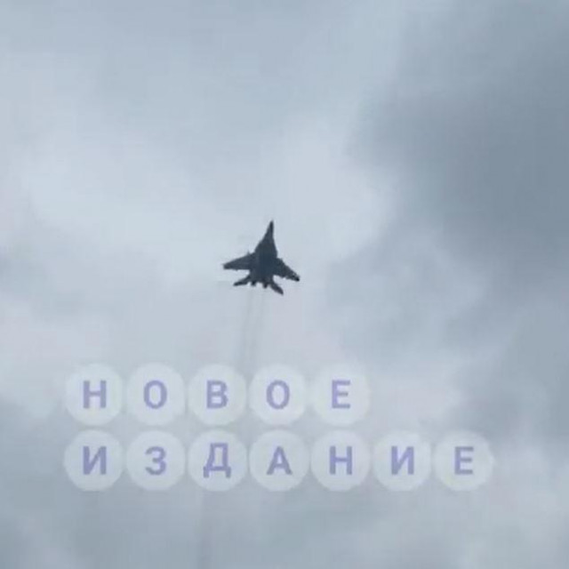 Snimka preleta MIG-a 29 kojim upravlja 'duh iz Kijeva'
