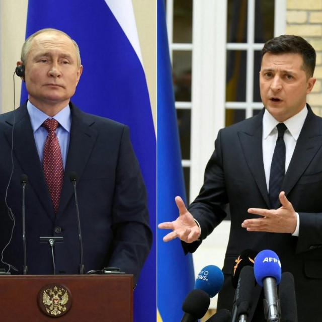 Vladimir Putin i Zelenski
