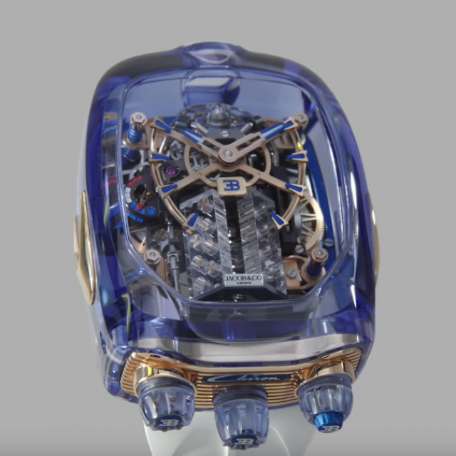 Jacob & Co Bugatti Chiron Blue Sapphire
