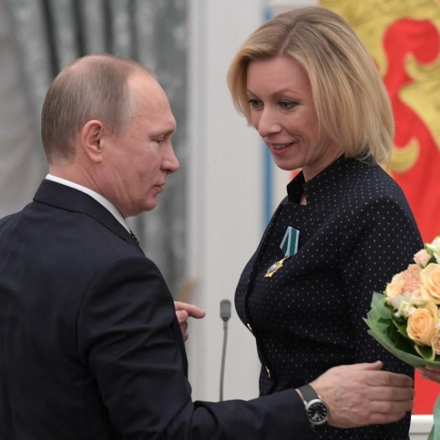 Vladimir Putini Maria Zaharova
