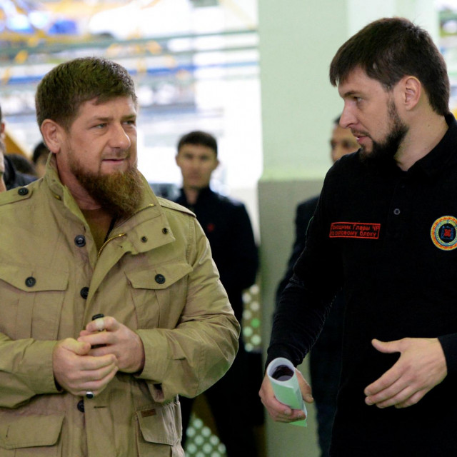 Ramzan Kadirov i Daniil Martinov
