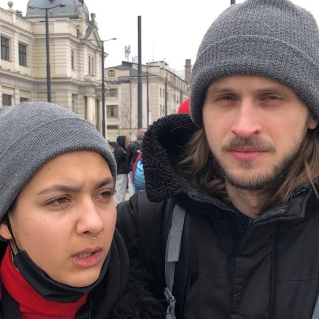 Meri i Aleksander, izbjeglice iz Kijeva
