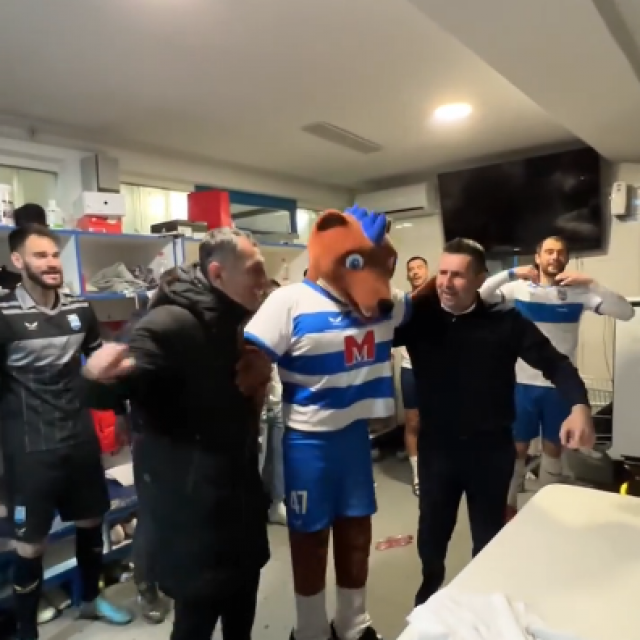 Slavlje u svlačionici Osijeka
