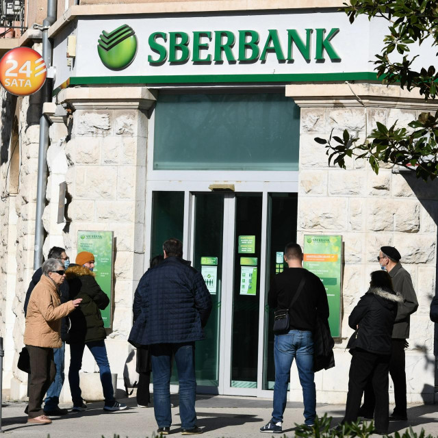 Sberbank u Ulici Domovinskog rata u Splitu
