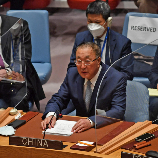 Ruski veleposlanik pri UN-u Zhang Jun
