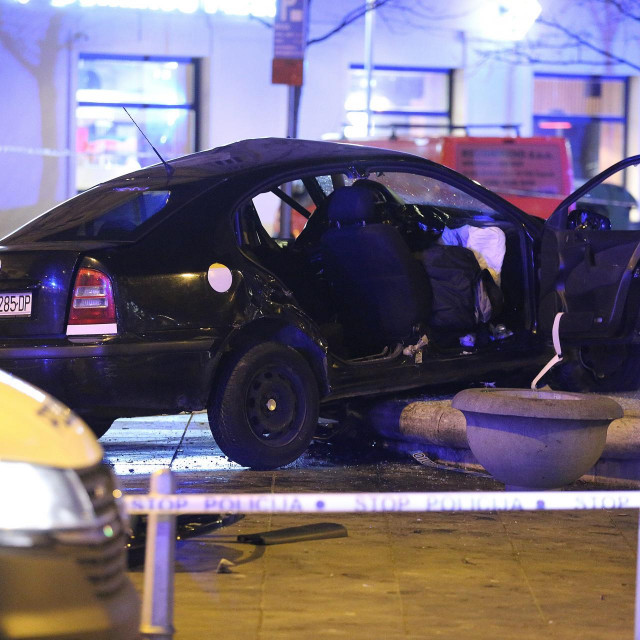 Križanje Draškovićeve i Ulice kneza Mislava.
