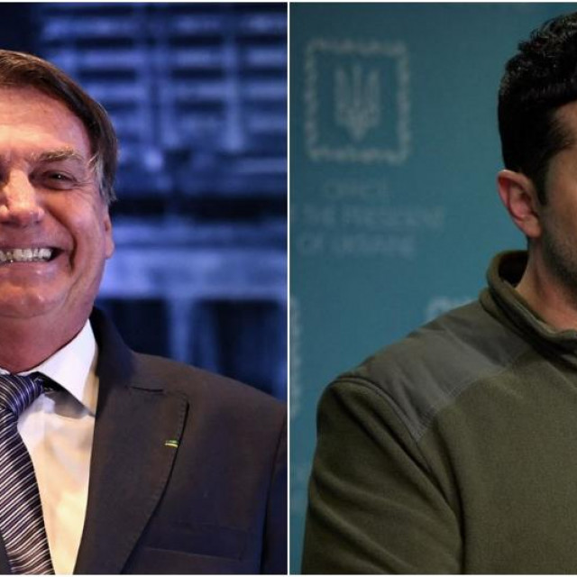 Jair Bolsonaro i Volodimir Zelenski
