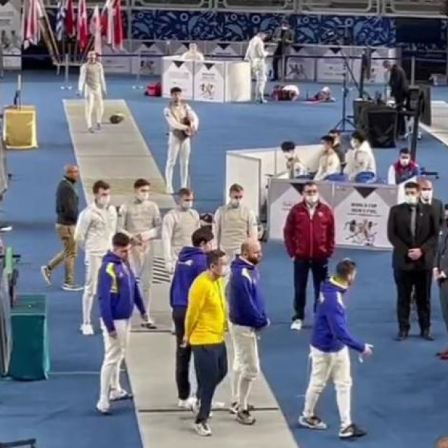 Ukrajinski mačevaoci nisu htjeli borbu s ruskim kolegama
