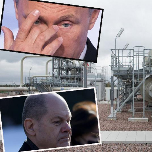 Vladimir Putin, Olaf Scholz, Sjeverni tok 2