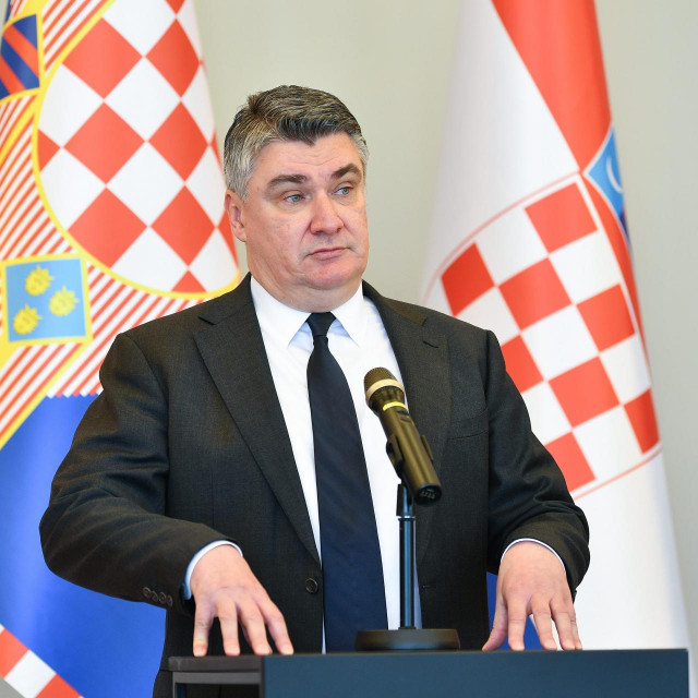 Predsjednik Zoran Milanović
