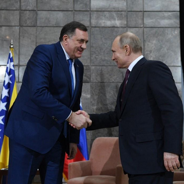 Vladimir Putin i Milorad Dodik
