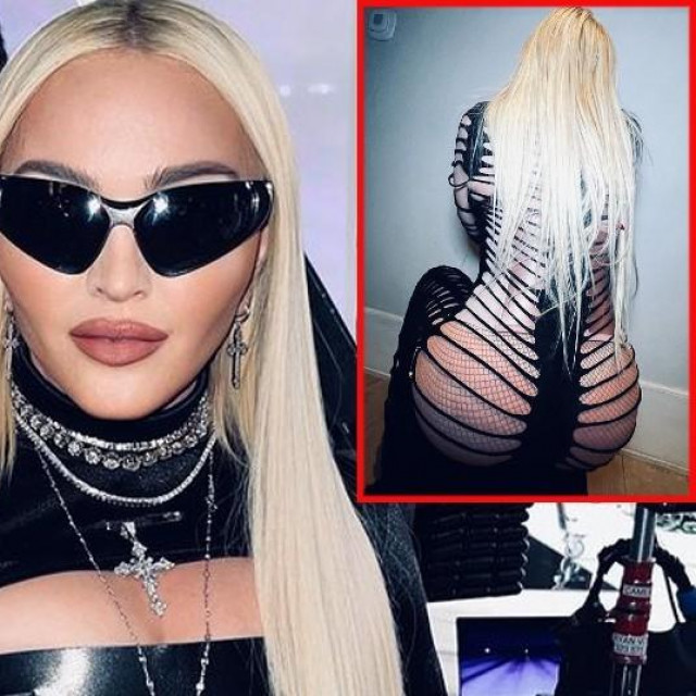 Madonna pokazala stražnjicu
