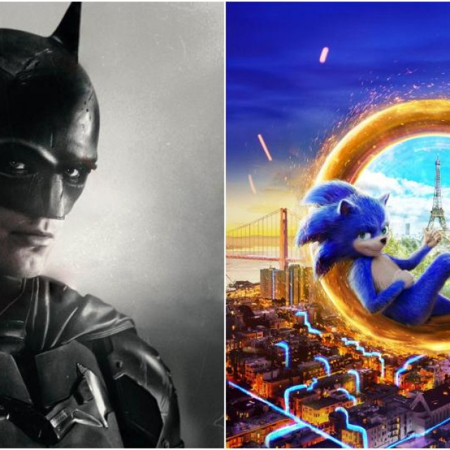 Batman i Sonic, dva filma koji su trebali izaći u Rusiji u nadolazeća dva mjeseca.
