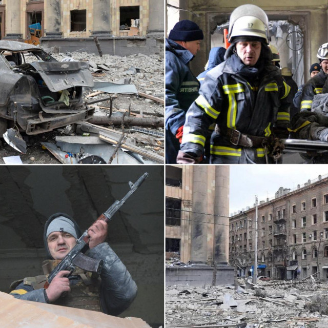 Harkiv u ruševinama
