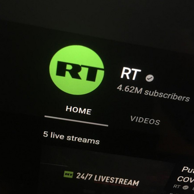 Udar na ruske medije, blokada RT-a
