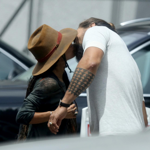 Jason Momoa i Lisa Bonet