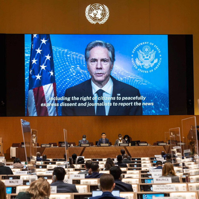Antony Blinken, Ujedinjeni narodi 
