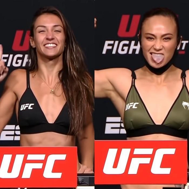 Amanda Ribas i Michelle Waterson
