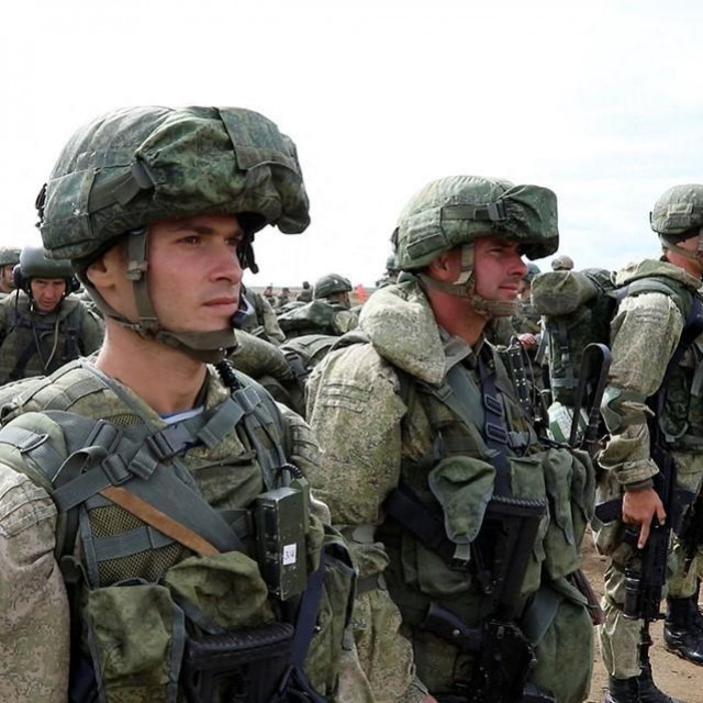 Ilustracija, ruski vojnici
