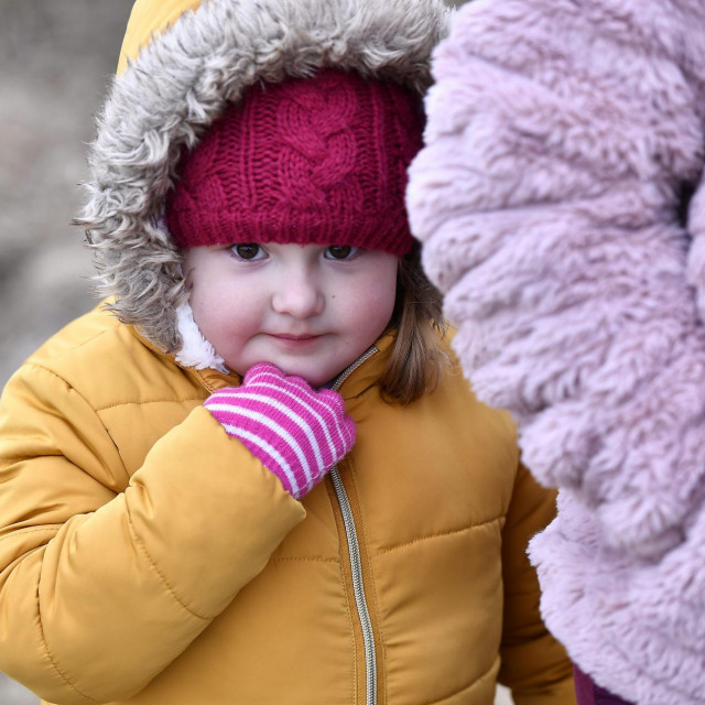 Trogodišnja Ema je dio puta do same granice pješačila
