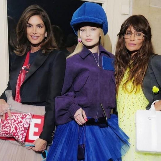 Cindy Crawford, Naomi Campbell, Gigi Hadid i Helena Christensen